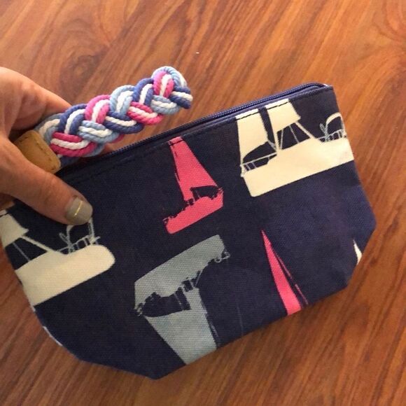 Cape Cod Show Supply Co. Sailboat, wristlet couch, make up case - Picture 4 of 4